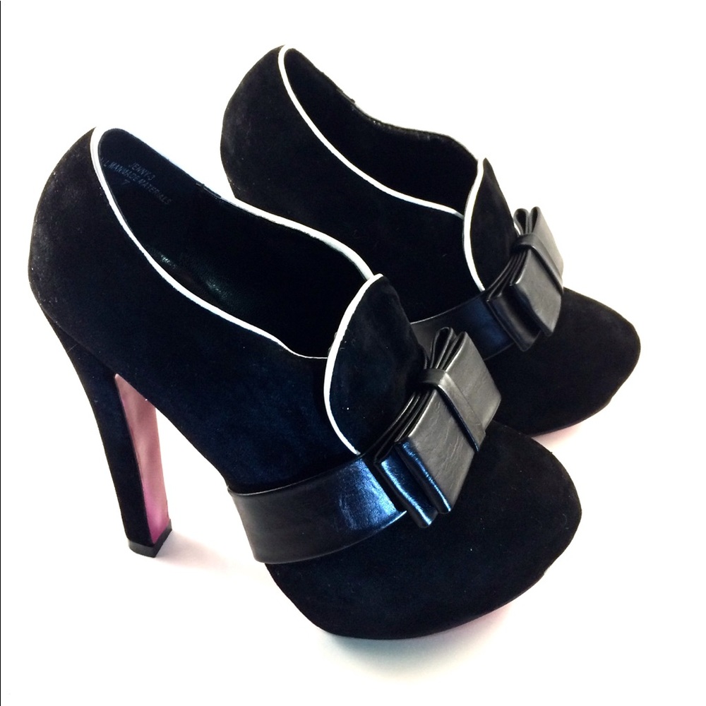 Black Suede Heels